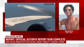 Report: Nolan Wells' state autopsy now complete