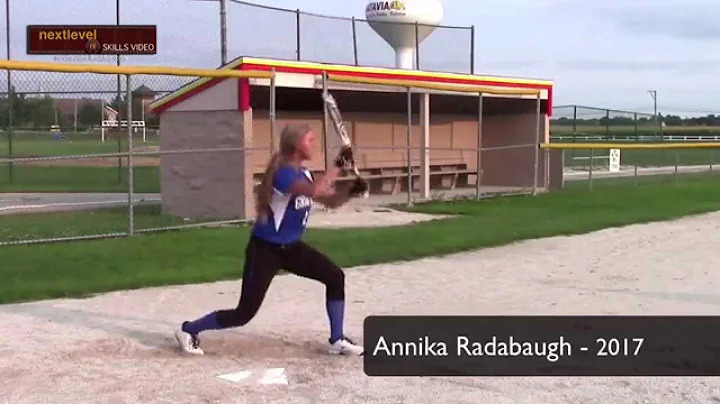 Annika Radabaugh Softball Skills Video - Class of ...