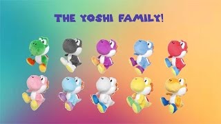 The Yoshi Family Superplushsquad