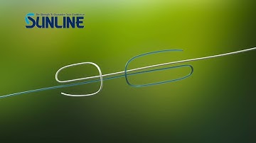 Double Uni Knot- an easy knot for tying a mainline to a leader