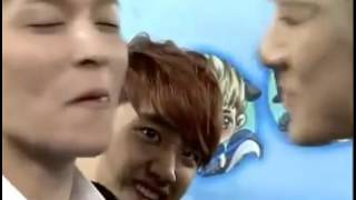 ENG SUB 130729 EXO Sehun & Lay Pepero Kiss