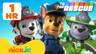 60 Minutes Of The Best Paw Patrol To The Rescue Moments  W Chase U0026 Marshall  Nick Jr