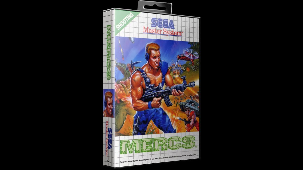 Mercs Master System PAL - Prix - Photo - Présentation