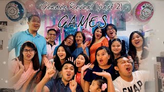 GENDER REVEAL PART 2 (GAMES) | Anne Sardea