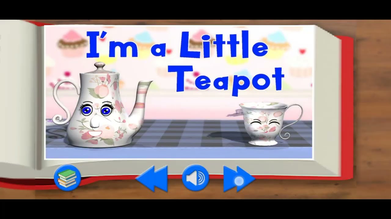 I'm a Little Teapot | Nursery Rhymes Read Aloud eBook