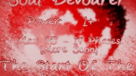 Killstreak Sword Fighting Universe/KSFU - Soul Devourer showcase