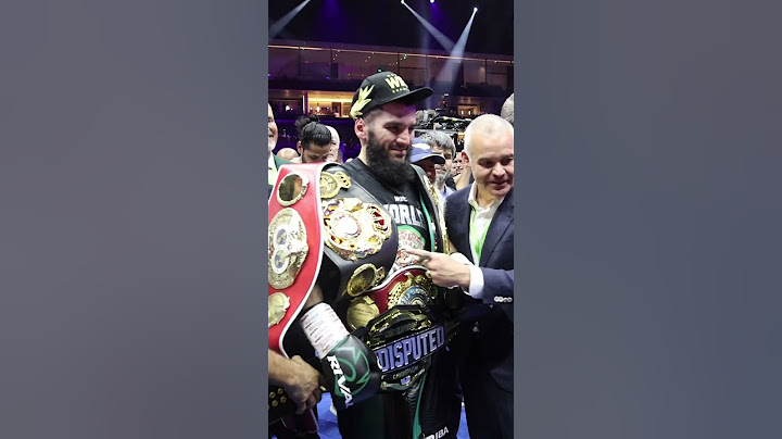 THE NEW UNDISPUTED KING 👑 #arturbeterbiev #beterbievbivol #boxing