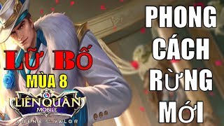 Liên quân mobile: LỮ BỐ đi rừng mùa 8 phong cách mới cân 3 | Arena of Valor