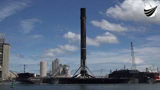 SpaceX - First 14 Flight Booster - Return to Port  09-15-2022