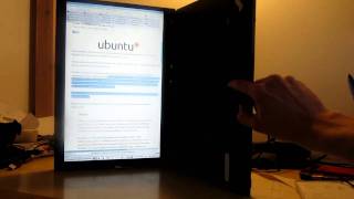 Ubuntu: using thinkpad accelerometer and touchpad with rotated screen