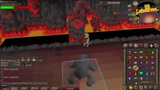 Nearly 5 minute long Zuk with Mager/Jad/Healer skip