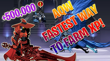 =AQW= FASTEST WAY TO FARM XP! (500k PER TURN IN)