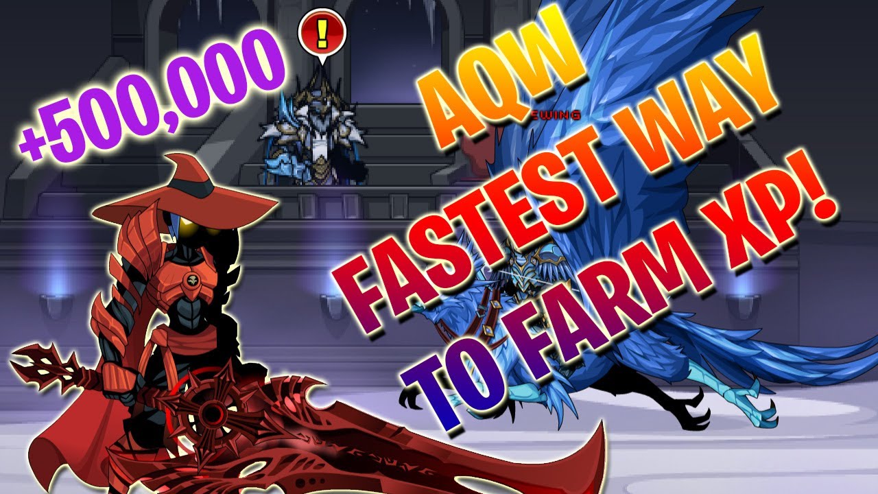 =AQW= FASTEST WAY TO FARM XP! (500k PER TURN IN)
