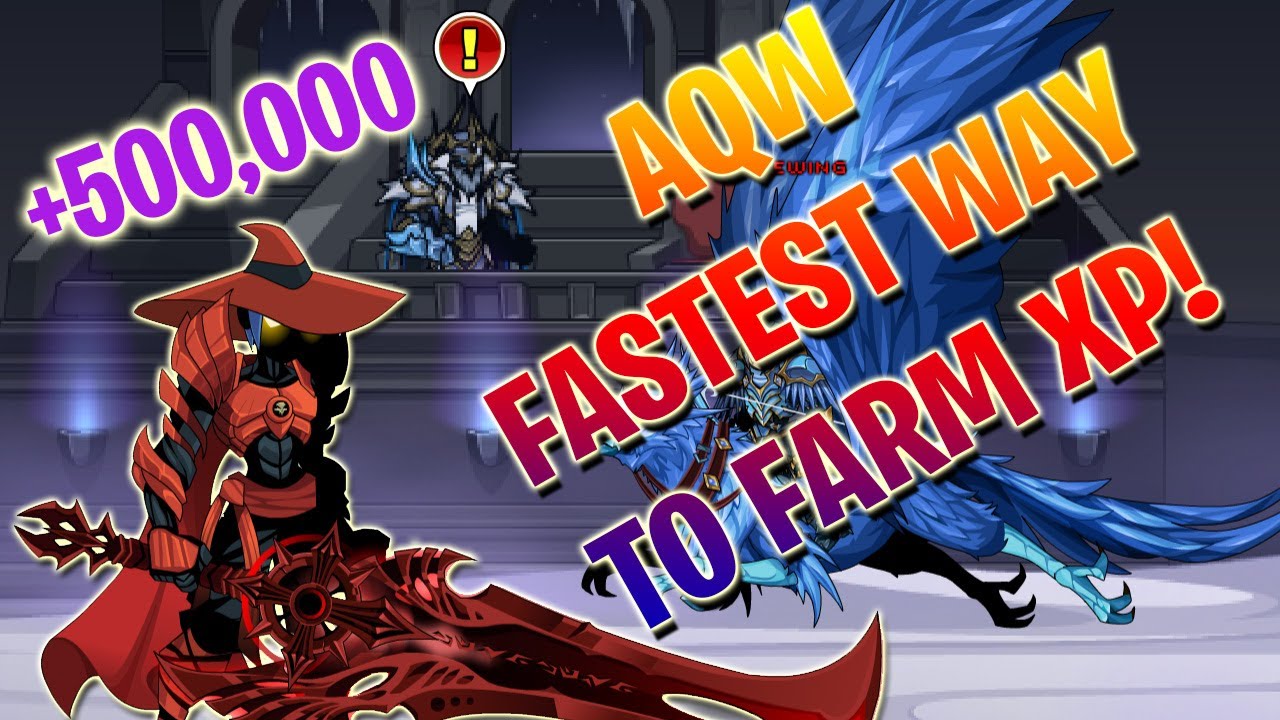 =AQW= FASTEST WAY TO FARM XP! (500k PER TURN IN) 