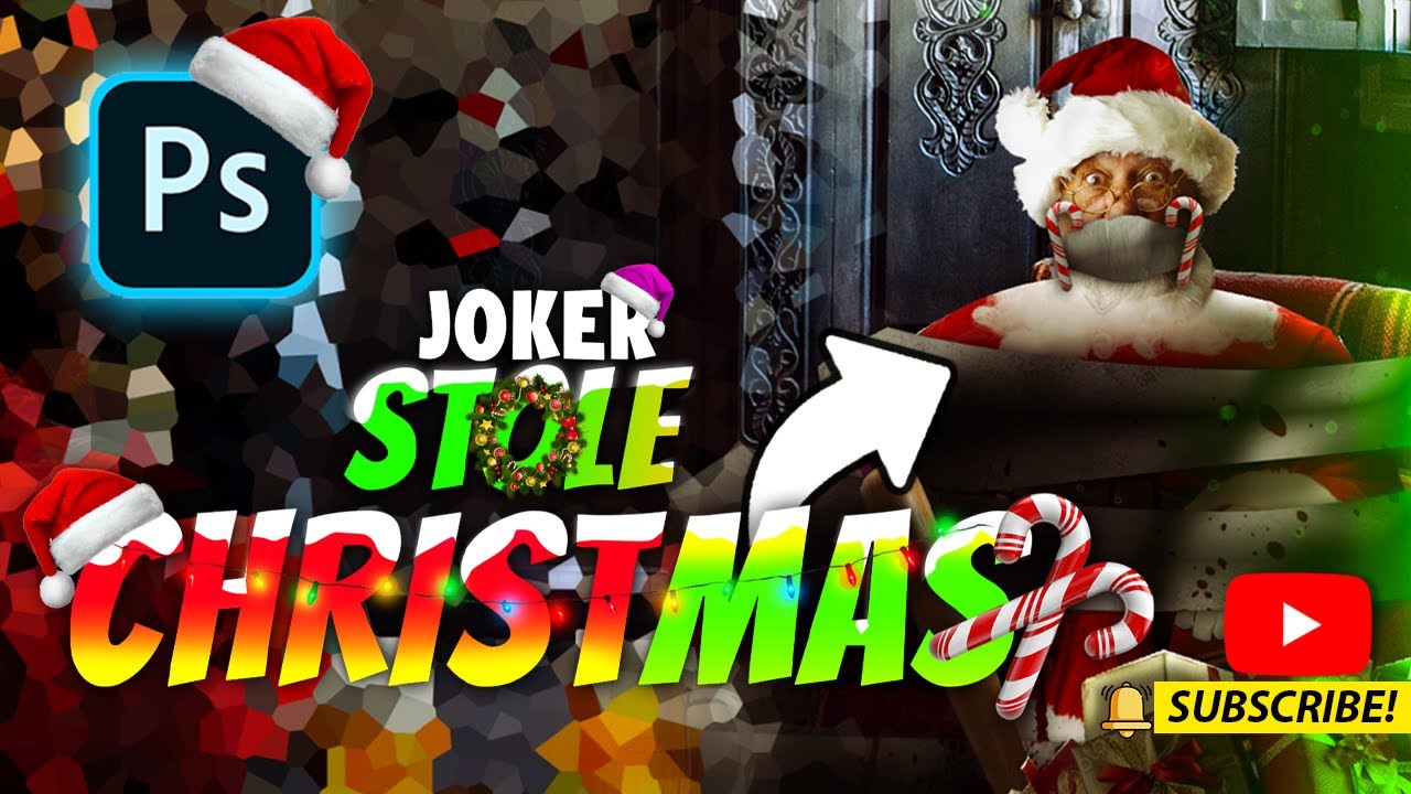 How THE JOKER stole CHRISTMAS! (Story and Speedart)| DC EP4!
