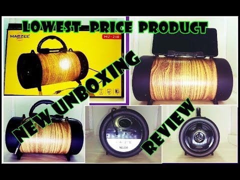 maczee bluetooth speaker price