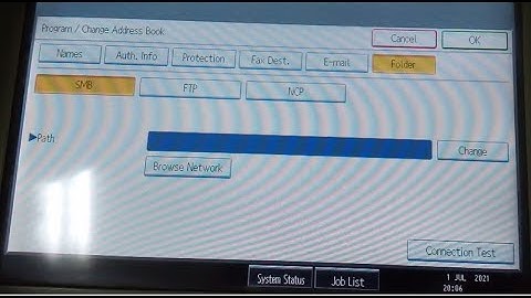 scan to folder Ricoh windows 10