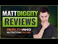 Matt Diggity Reviews "Health and Nutrition Online" [Why am I not ranking!?]