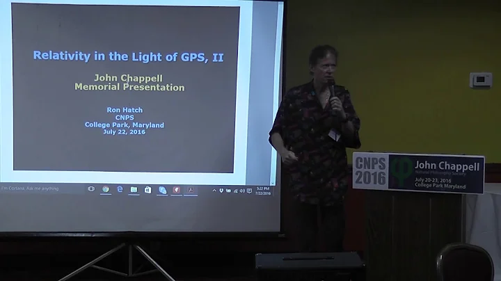 Relativity in the Light of GPS Talk 2016 by Ron Ha...