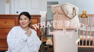 what&#39;s in my hospital bag | lots of pregnancy updates | faye claire