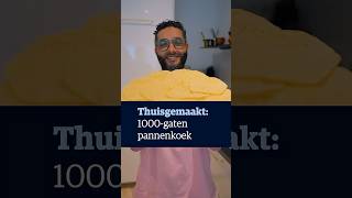 Zo maakt Mounir Toub Baghrir, oftewel 1000-gatenpannenkoeken, voor het suikerfeest (Eid-al-fitr)