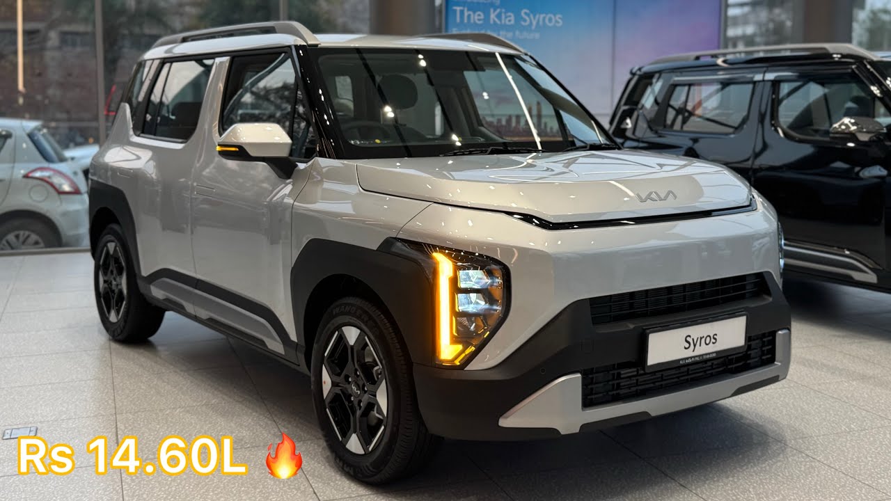 New Kia Syros 2025 😍 HTX Automatic @ Rs 14.60L | Silver Colour - Detailed Walkaround Review!