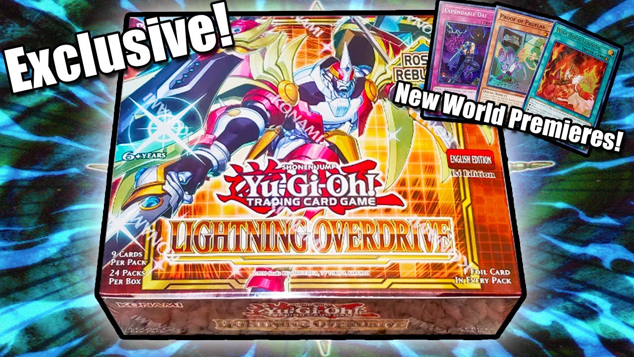 EXCLUSIVE FIRST LOOK At Lightning Overdrive YuGiOh! YouTube