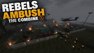 Half life 2 Rebels Ambush Combine outpost (Gmod Realism) Garry's mod