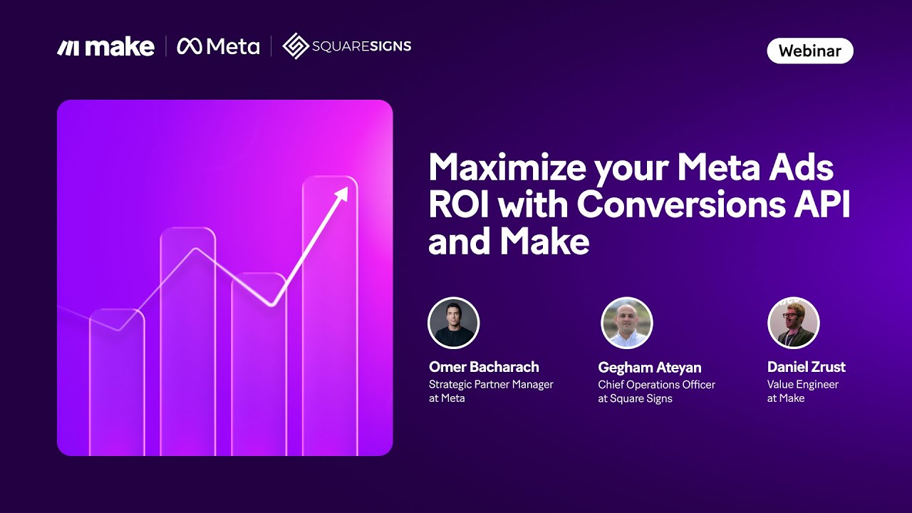 [Webinar] Maximize your Meta Ads ROI with conversions API and Make ...