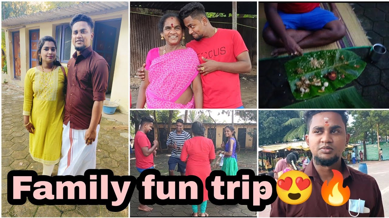 Periyapaalaiyam poromFun couple vlogFamily trip RaghuRiya PUNNAGAIPEN