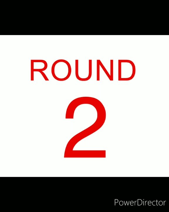 It is round