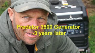 Predator 3500 generator followup. 3 years later