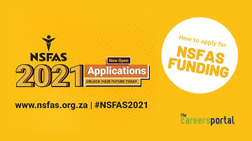 NSFAS 2022 Applications are OPEN! How to Apply | Careers Portal