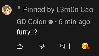 Gd Colon Saying Furry 31 Times