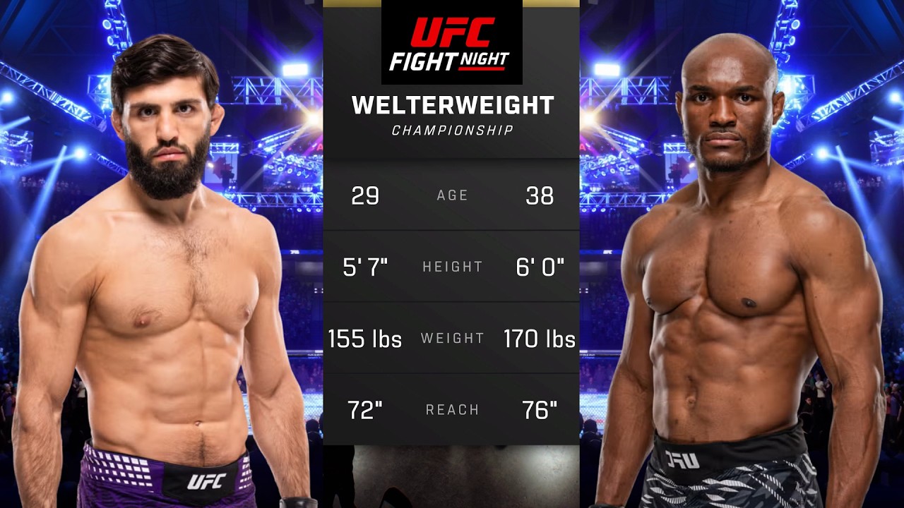 Arman Tsarukyan vs Kamaru Usman Full Fight - UFC 5 Fight Night