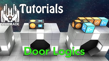 Starmade: How to automate doors, logic tutorial