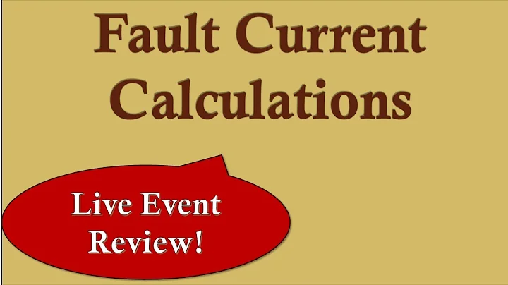 Fault Current Calculations - LAB