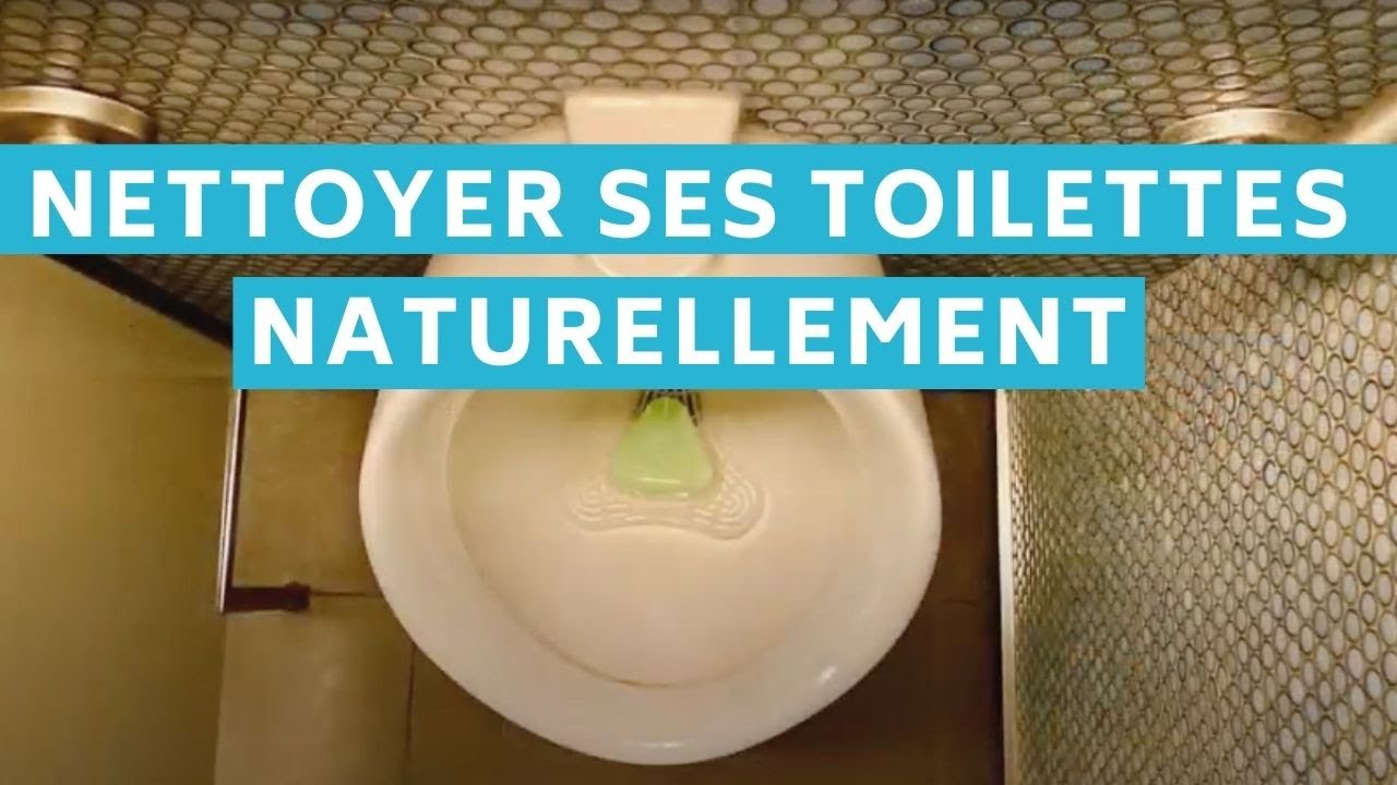 Je nettoie mes toilettes (wc) naturellement et sans polluer