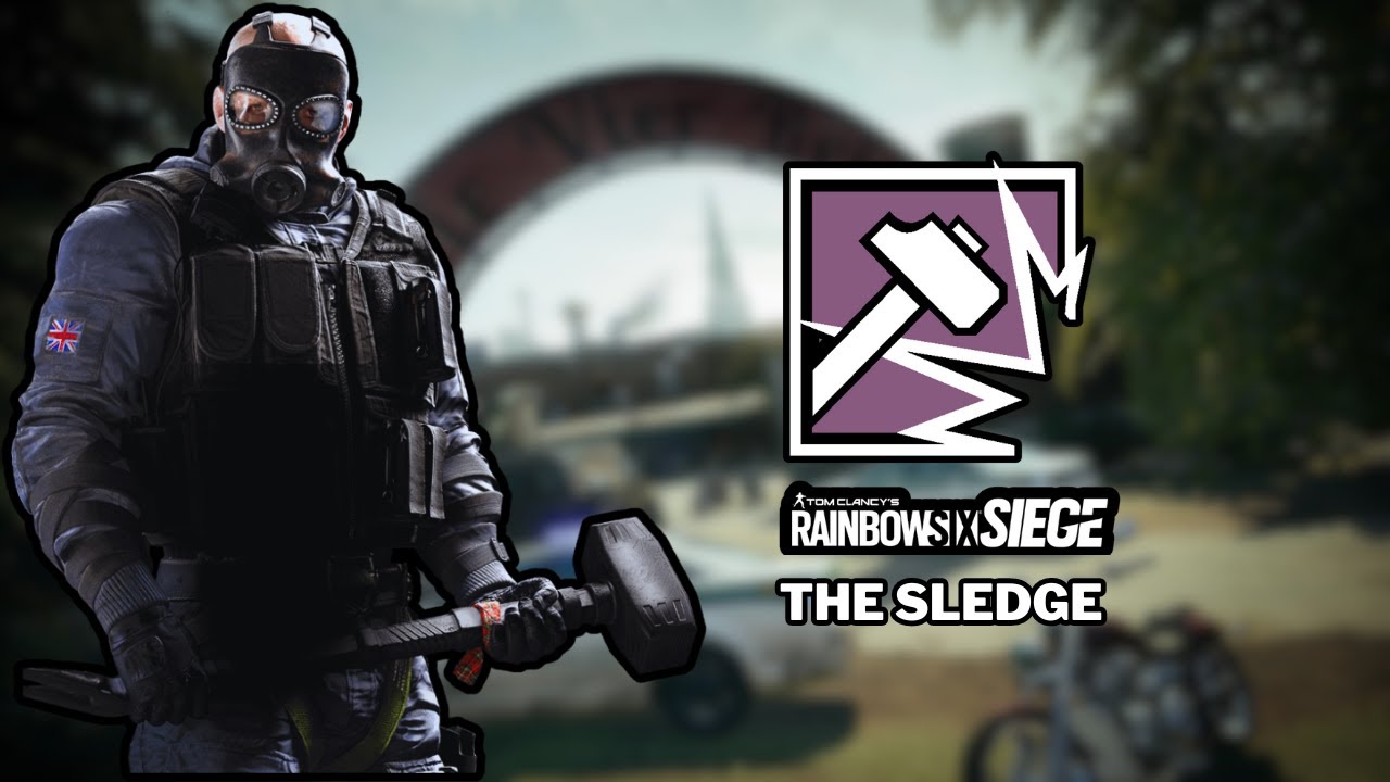 Rainbow Six Siege The Sledge / رينبو 6 سيج لما يعصب سليدج بجيب ايس