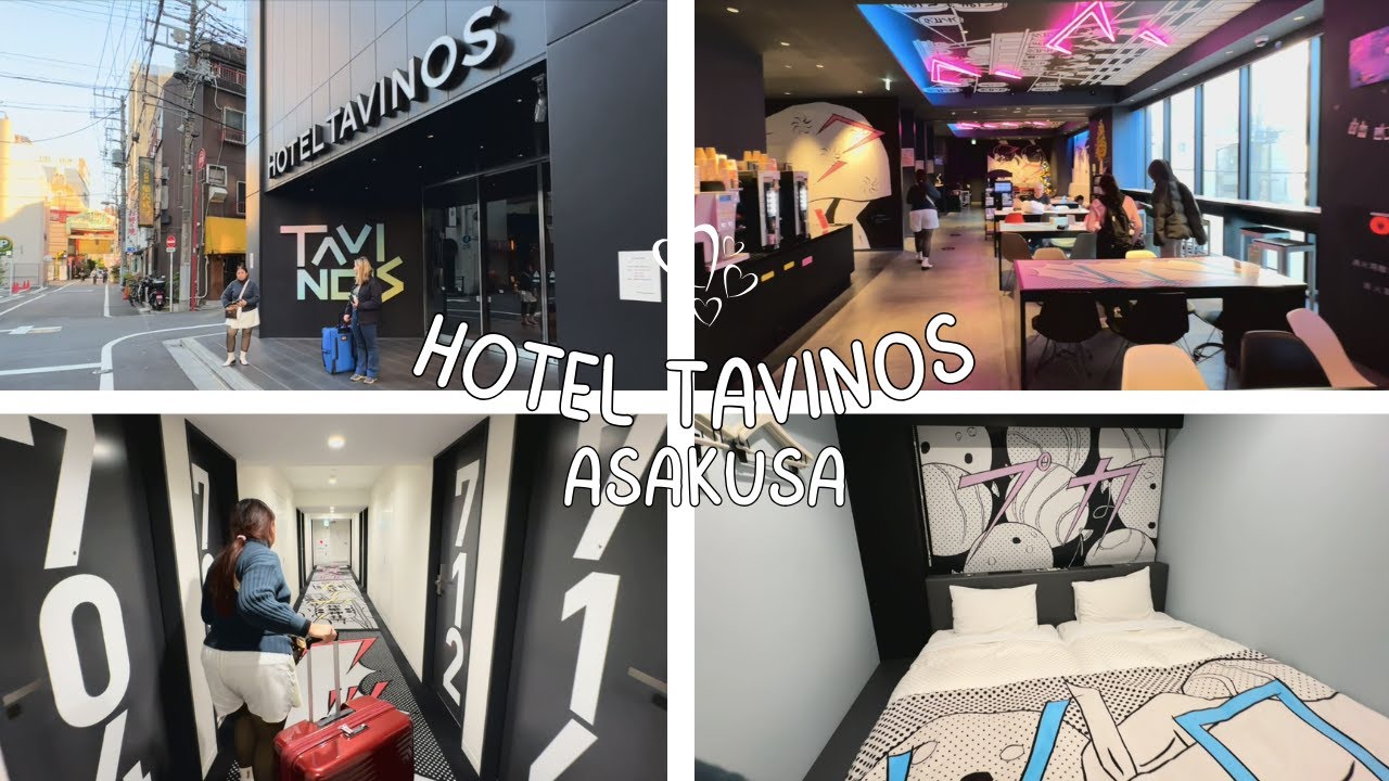 Hotel Dengan Tema Anime Manga Unik Di Tokyo - Hotel Tavinos Asakusa | Full Review & Room Tour