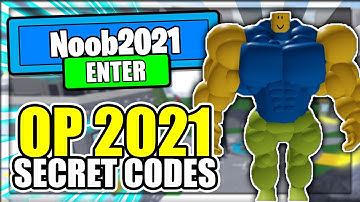 (2021) ALL *NEW* SECRET OP CODES! Mega Noob Simulator Roblox