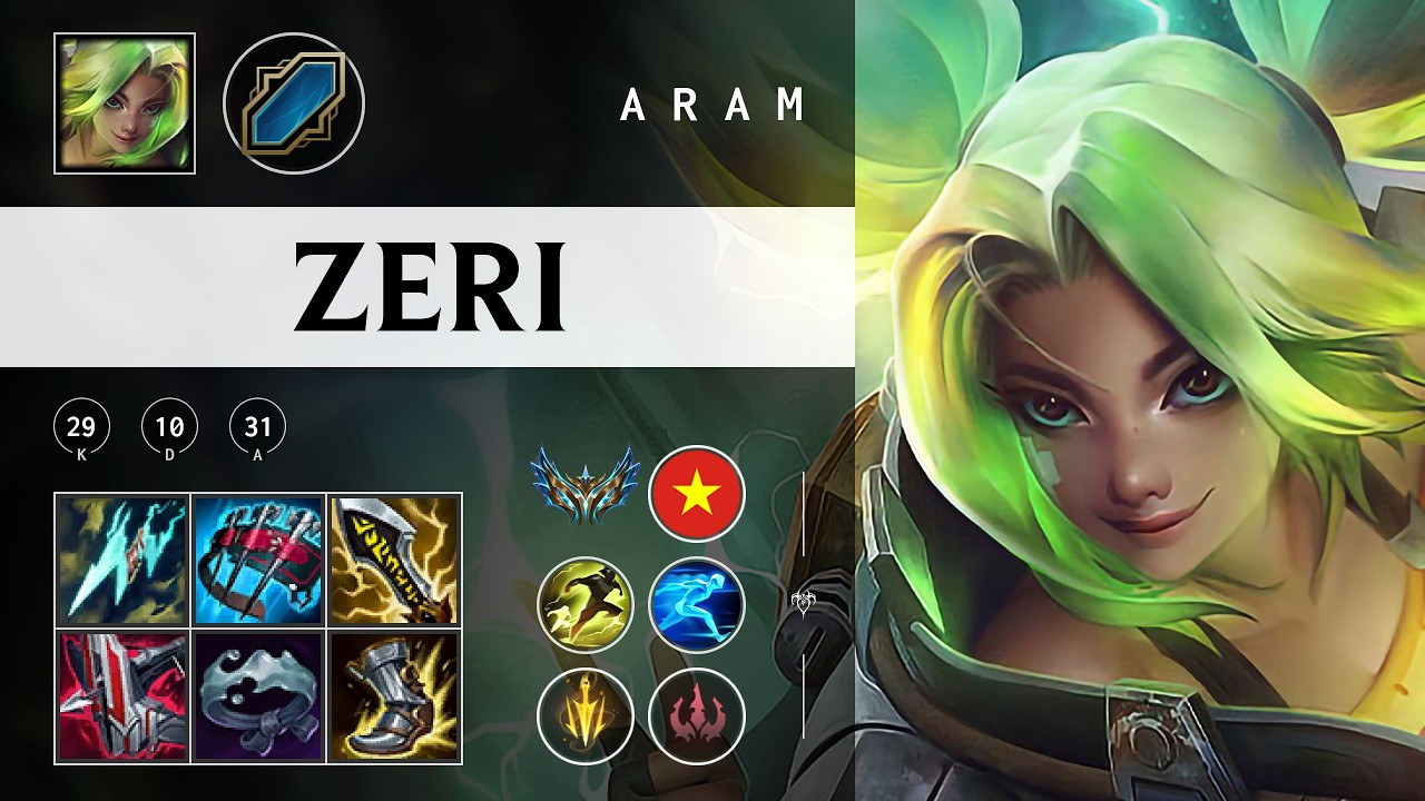 Zeri ARAM - VN Challenger Patch 26.04