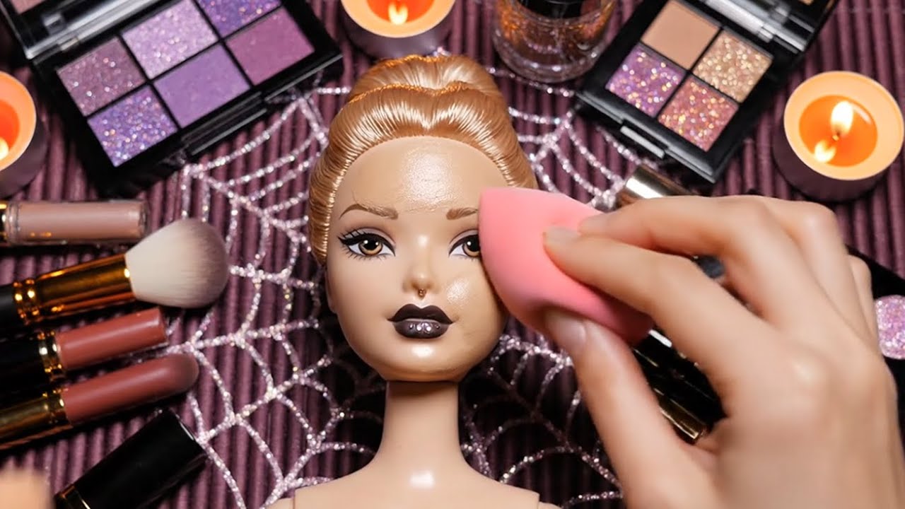 👑 Cinderella Crystal Glow ASMR 💎✨Fairytale-inspired skincare & makeup ritual ✨🕊️