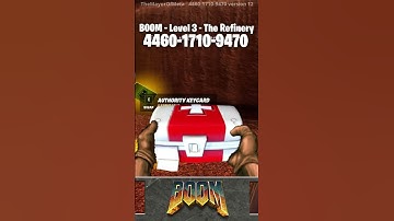 💀 #Fortnite #doom #UEFN #Remake Level 3 - The Refinery 💀 - #islandcode in Description