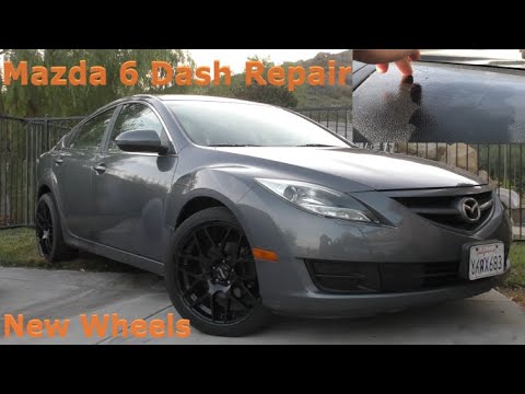 Mazda 6 Dash Repair & New Wheels