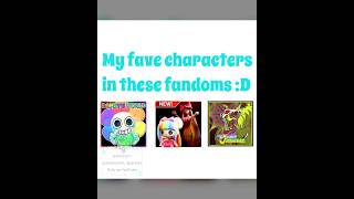 |Fave characters from three different games| #dandysworld #dollysfactory #toonsuniverse 