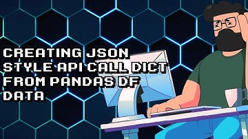 Build JSON-style API Dictionary from Pandas DataFrame Data