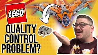 LEGO Quality Control Problem? Ball and Socket Issue on Guardians Ship