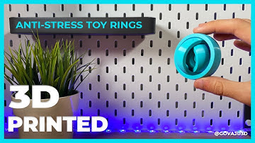 3D Printed Rotating Anti-stress Toy Rings