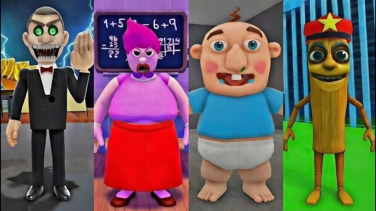 Roblox Escape All Jumpscares, TUNG TUNG POLICE ESCAPE, RUN FROM MR FUNNY, TEAM BABY BERRY ESCAPE